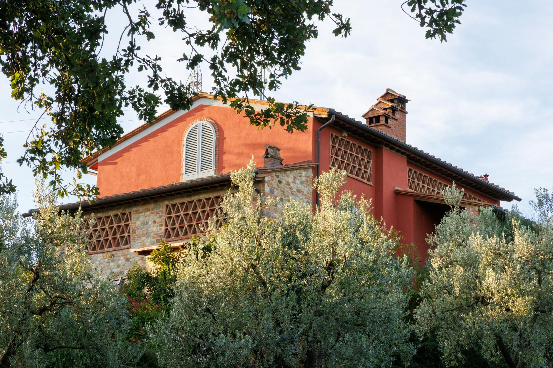 Toskanische Villa in Olivenhain